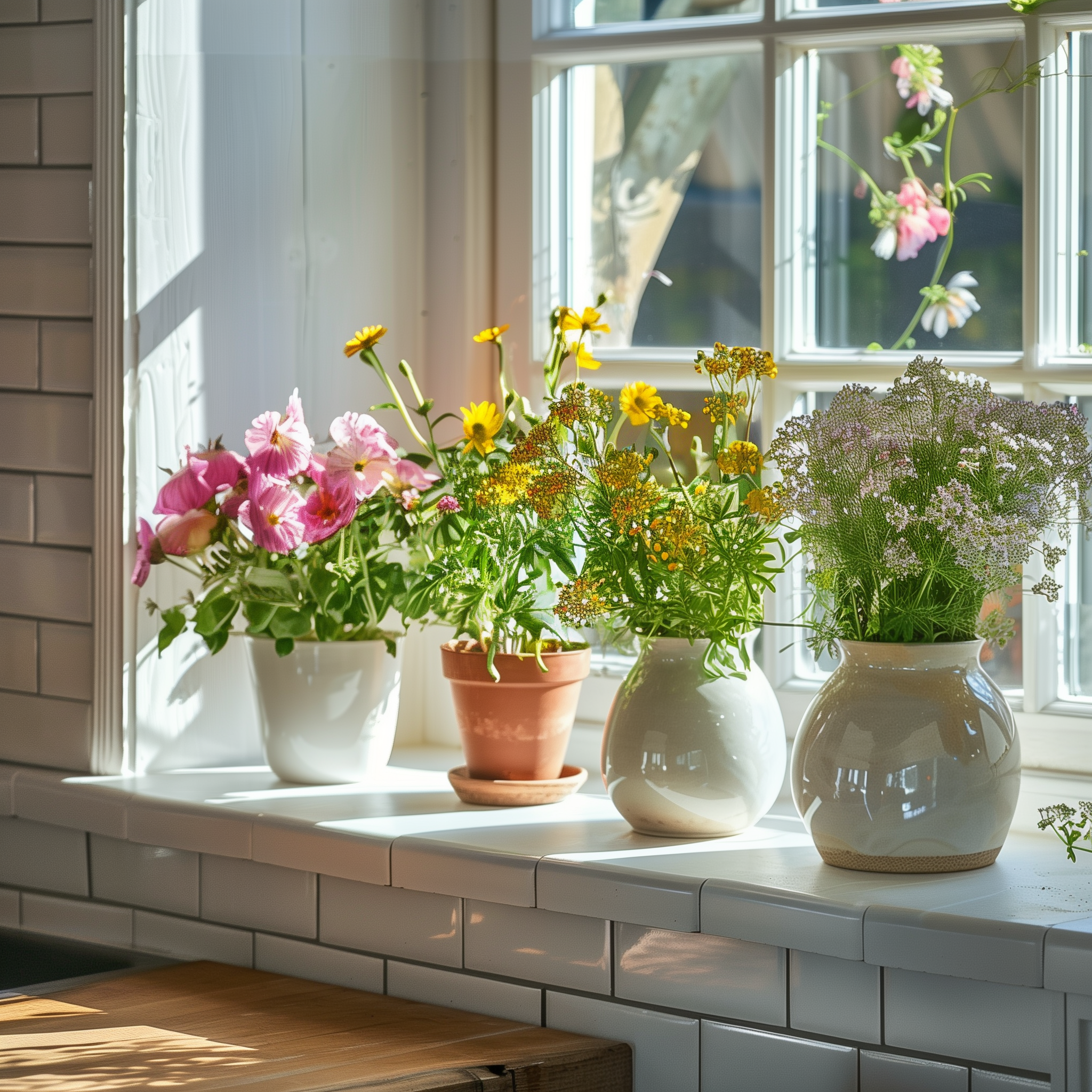 28 Kitchen Window Sill Decor