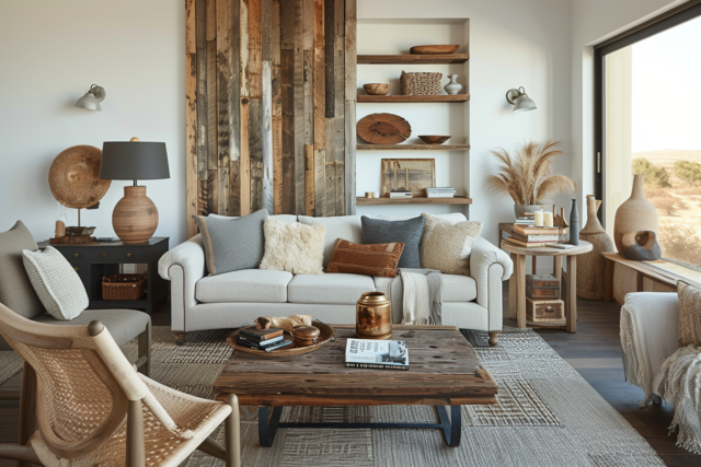 Rustic Meets Modern: 29 Farmhouse Living Room Ideas