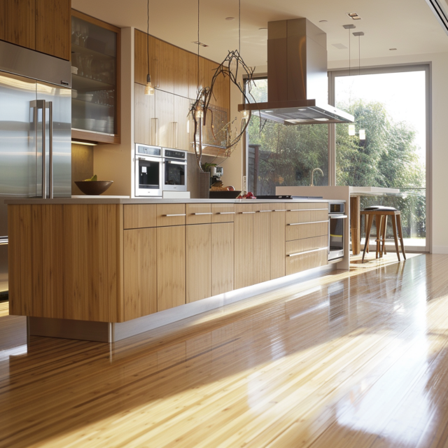 Thumbnail for Luxury Penthouse Bamboo Flooring And Gourmet Kitchen Remodel