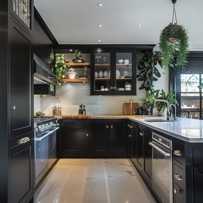 32 Black Kitchen Cabinet Ideas: Depth Without the Dark