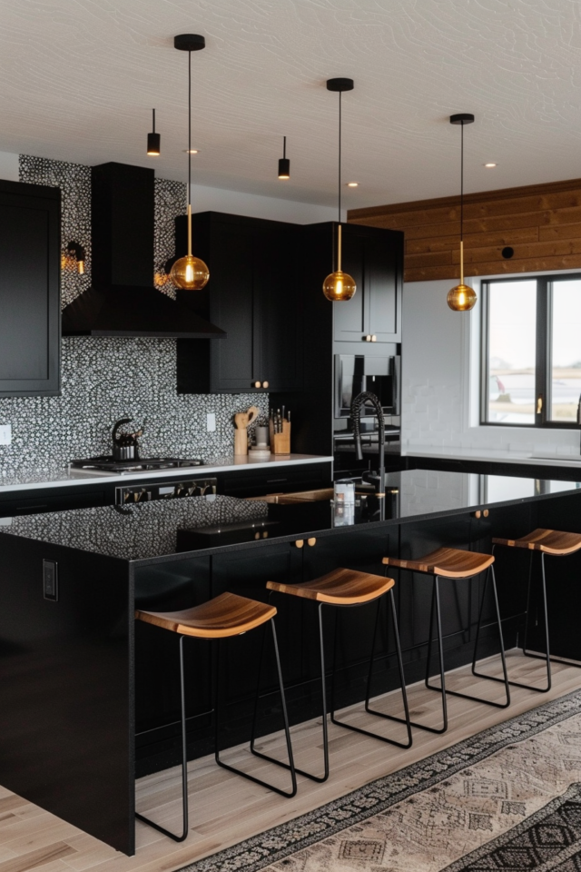 32 Black Kitchen Cabinet Ideas: Depth Without the Dark