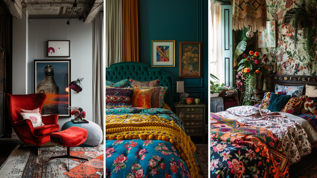 21 Eclectic Bedroom Ideas for Your Home Décor Style