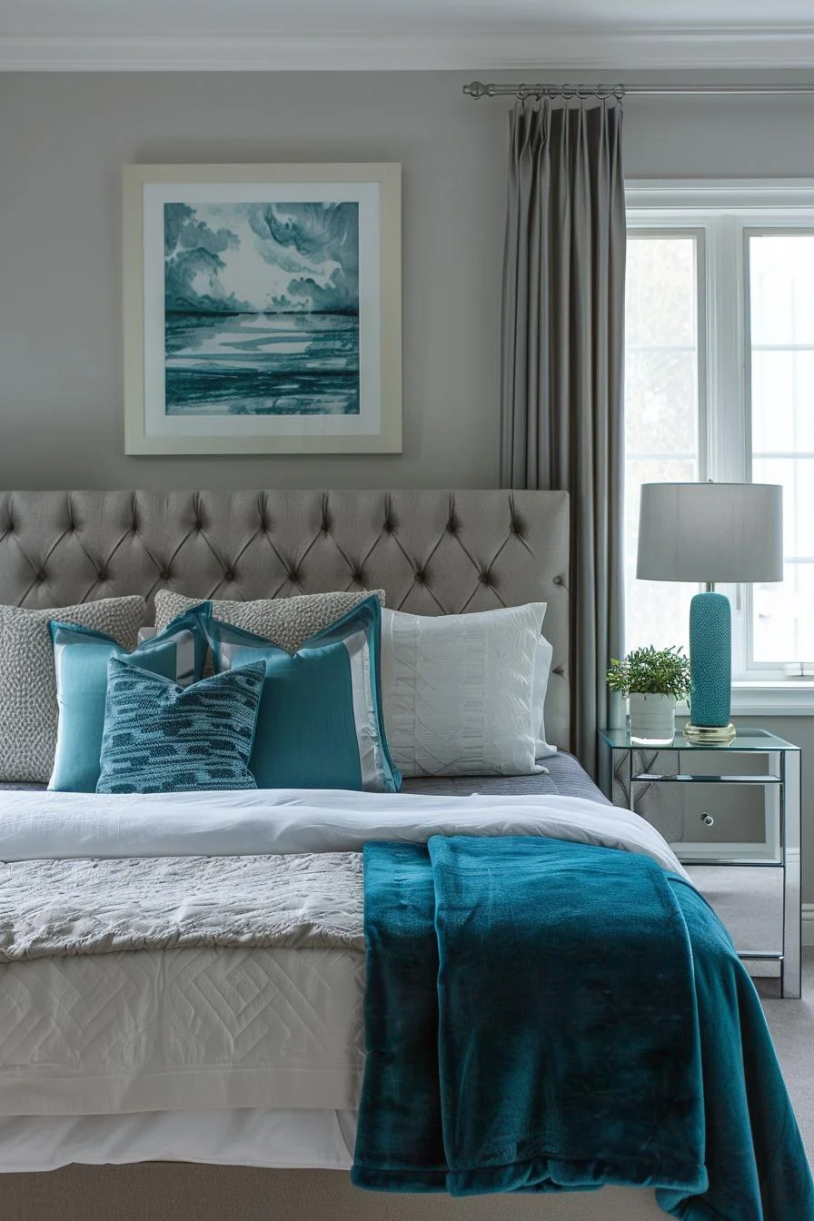 29 White and turquoise bedroom ideas for a fresh look