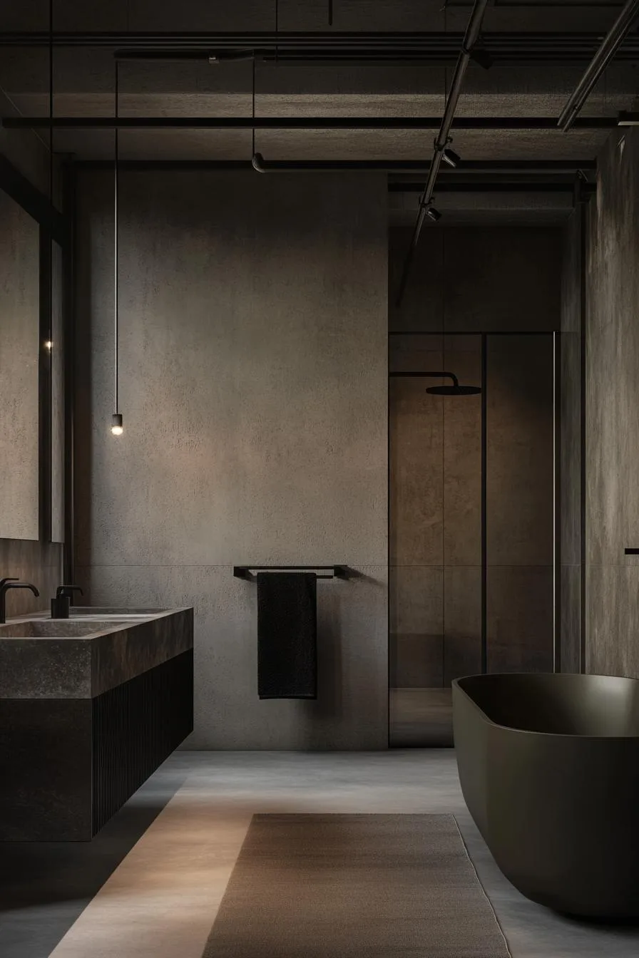 Photo inspiration: Visual Reference: 37 Industrial Bathroom Ideas That Will Blow Your Mind