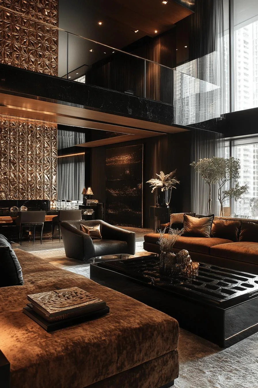 17 Dark Brown Living Room Ideas to Inspire You