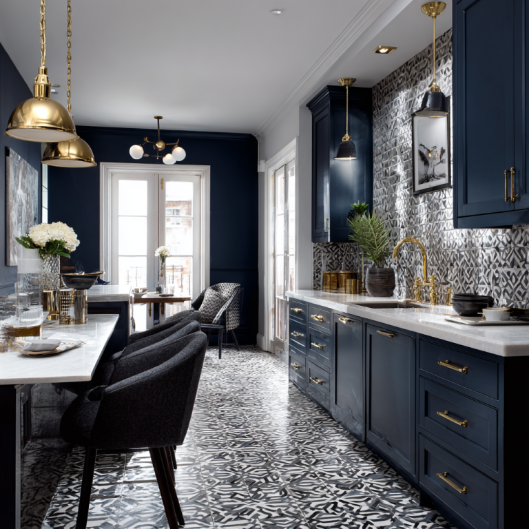 28 Navy Kitchens That Will Never Go Out of Style