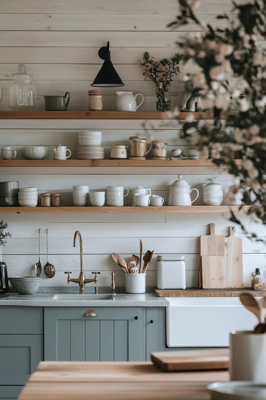 10(1)-H2 - 10 Modern Farmhouse Kitchen Inspiration Ideas Featuring Shiplap and Paneling.jpg