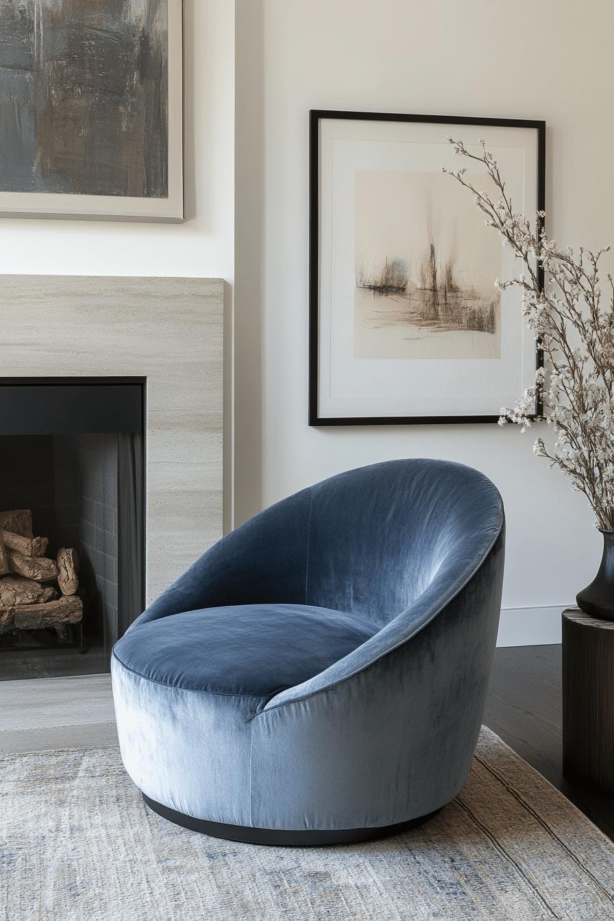 1(2)-H2 - 1 Velvet Barrel Accent Chair for a Plush Modern Look.jpg