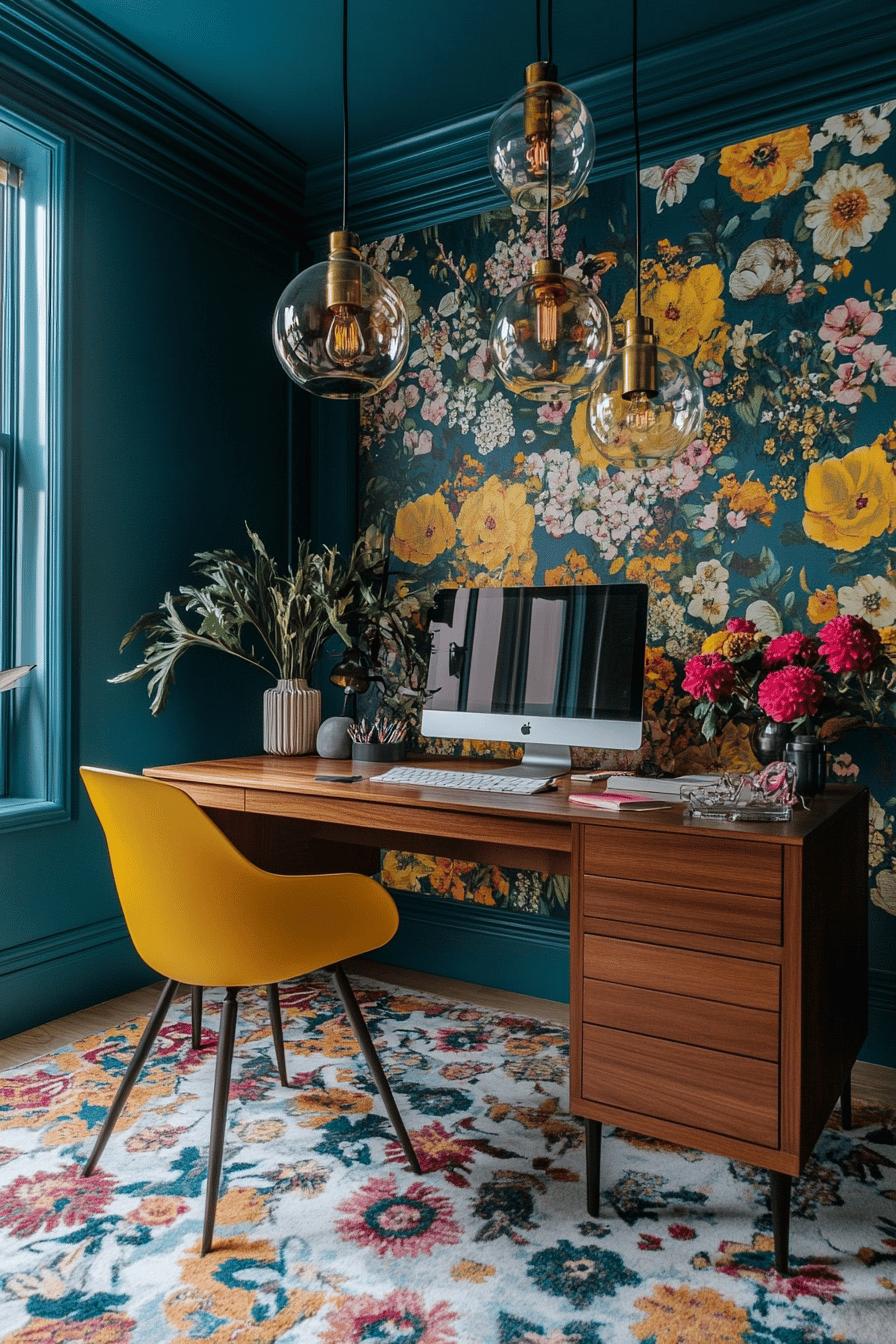 16(2)-H2 - 16 Colorful Walls and Bold Accent Office Ideas.jpg