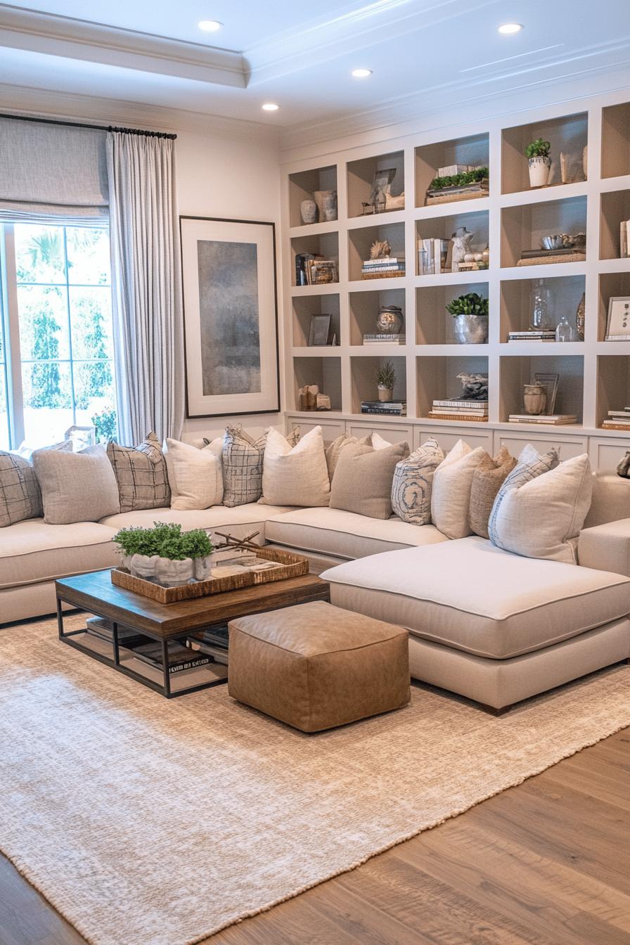 19(2)-H2 - 19 Sectional Layout with Bookcase or Display Wall.jpg