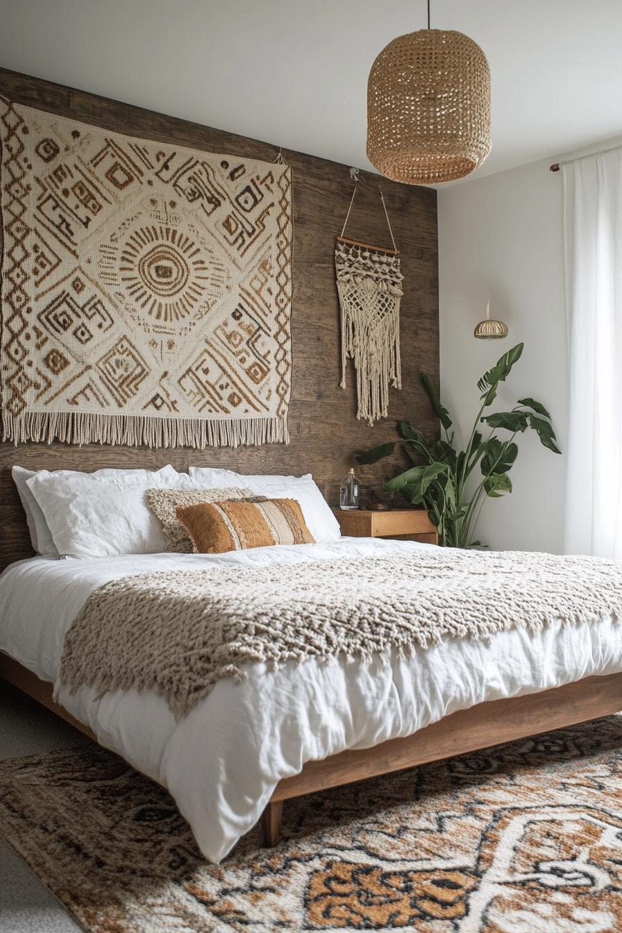 8(2)-H2 - 8 Modern Boho Bedroom Accent Wall Inspiration.jpg