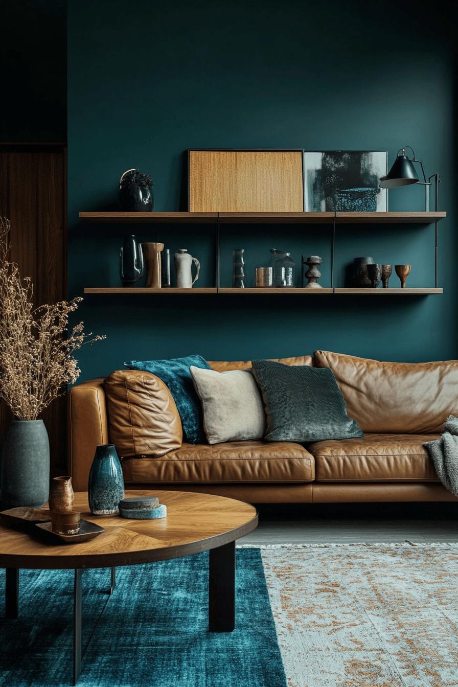 11(1)-H2 - 11 Teal and Brown Living Room Ideas for Earthy Warmth.jpg