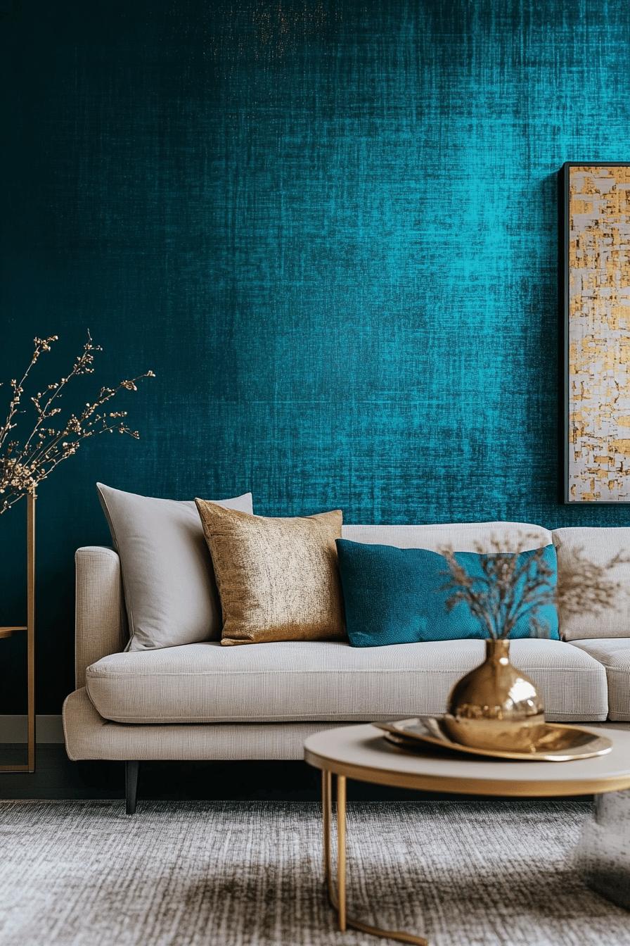 3(4)-H2 - 3 Teal Accent Walls in the Living Room for Drama.jpg