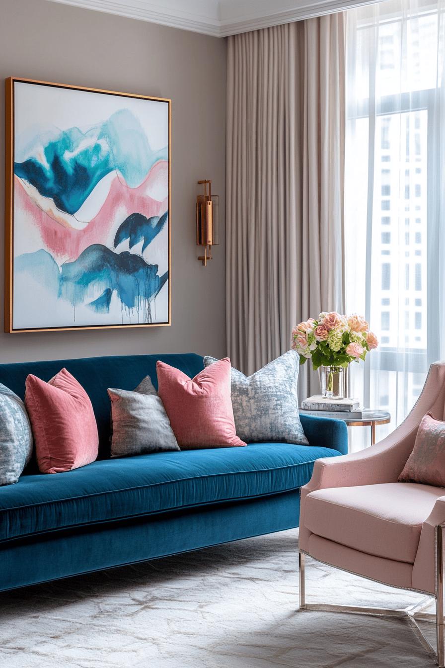 9(3)-H2 - 9 Teal and Blush Pink Living Room Ideas for Soft Contrast.jpg