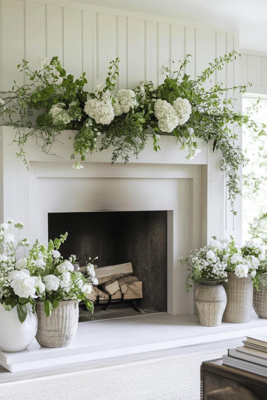 10(1)-H2 - 10 Fireplace Styling Ideas with Greenery and Plants.jpg