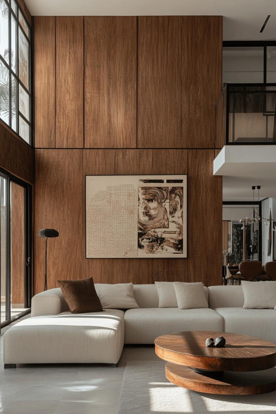 10(3)-H2 - 10 Feature Walls and Accent Materials in Split Level Living Rooms.jpg