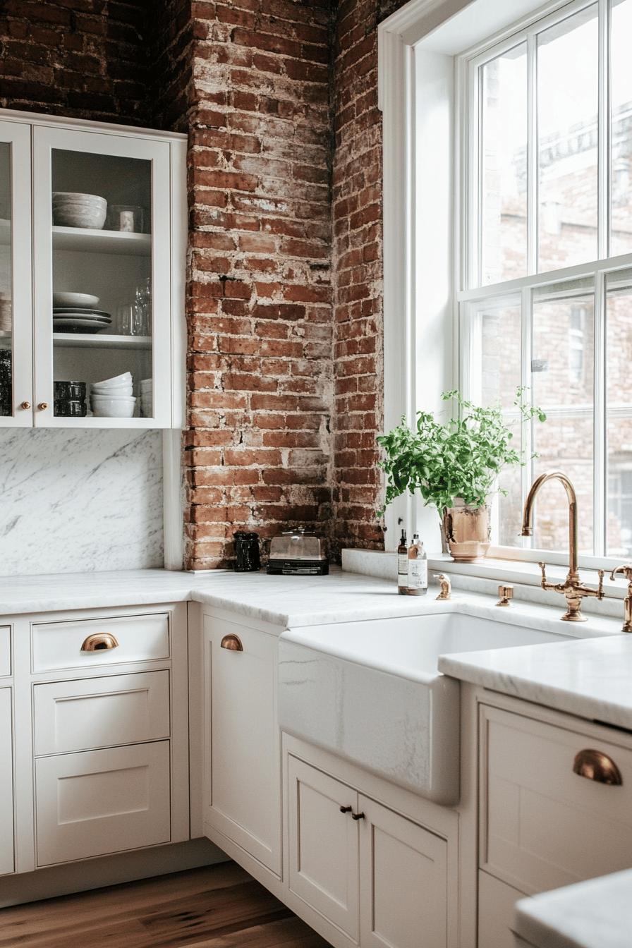 1(1)-H2 - 1 Timeless Appeal Classic Exposed Brick Kitchen Walls.jpg