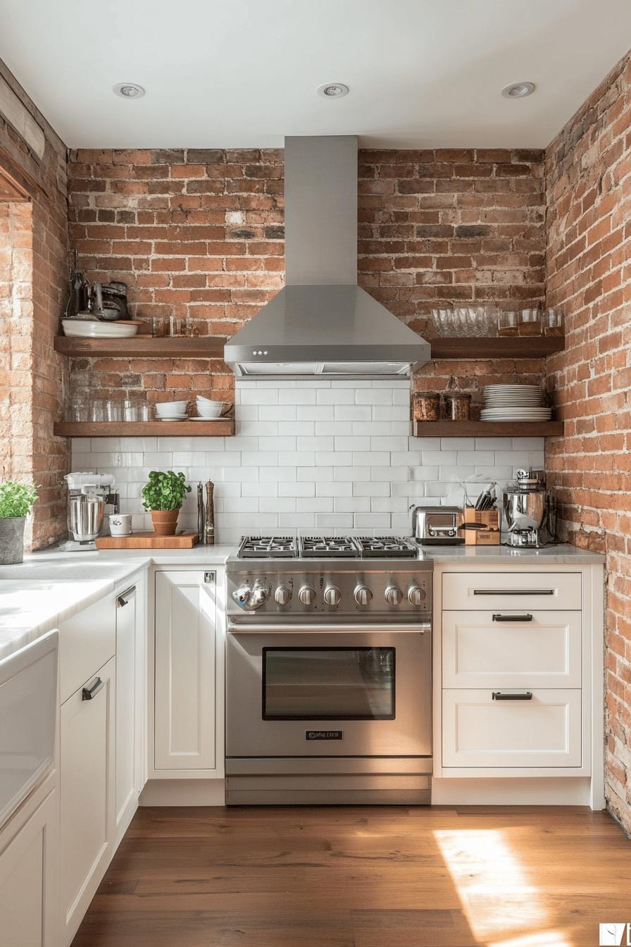 11(1)-H2 - 11 Small Kitchen, Big Impact Brick Wall Ideas.jpg