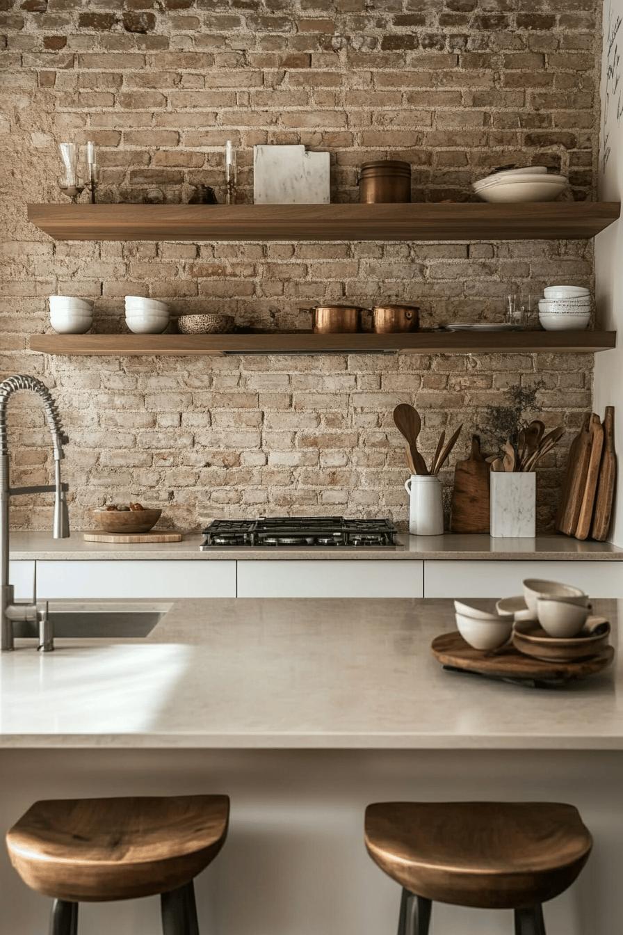 11(3)-H2 - 11 Small Kitchen, Big Impact Brick Wall Ideas.jpg