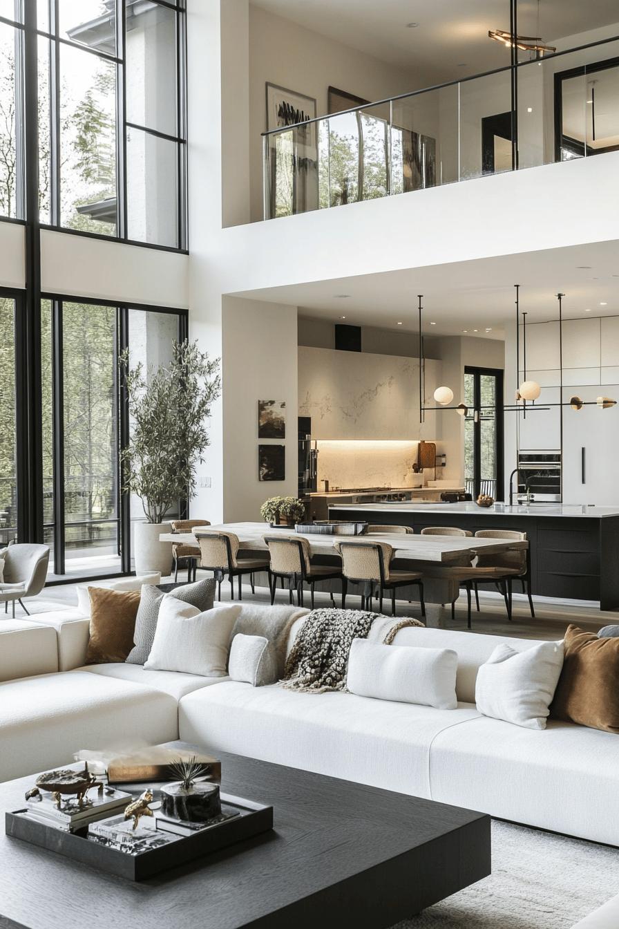 12(2)-H2 - 12 Connecting Kitchen and Dining With Split Level Living Room Layouts.jpg