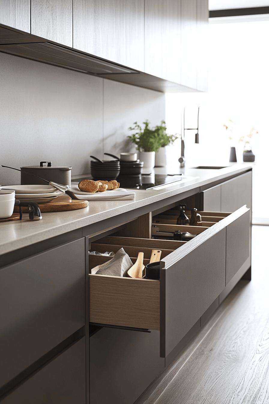 12(4)-H2 - 12 Smart Storage Solutions in Warm Gray Kitchen Design.jpg