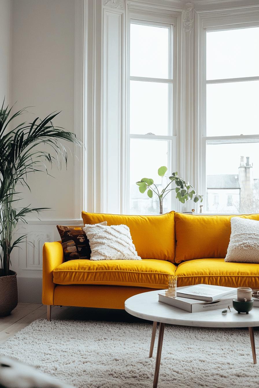 1(3)-H2 - 1 Mustard Yellow Sofa as the Focal Point in a Living Room.jpg