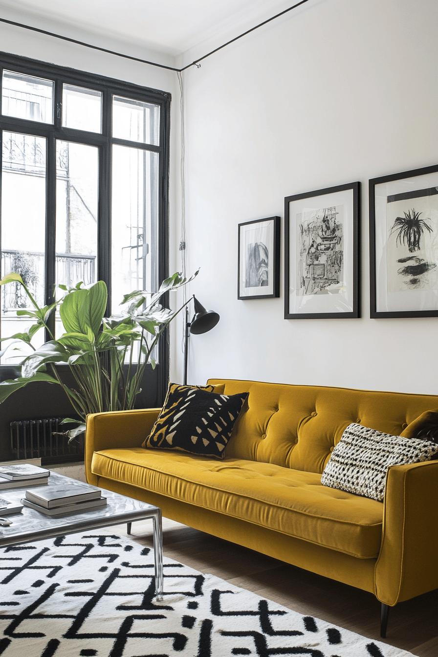 13(3)-H2 - 13 Mustard Yellow Paired with Black, White, and Silver Accents.jpg