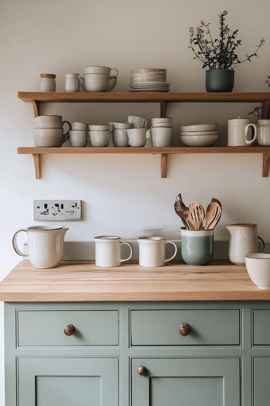 13(3)-H2 - 13 Scandinavian and Soft Color Kitchen Coffee Station Ideas.jpg