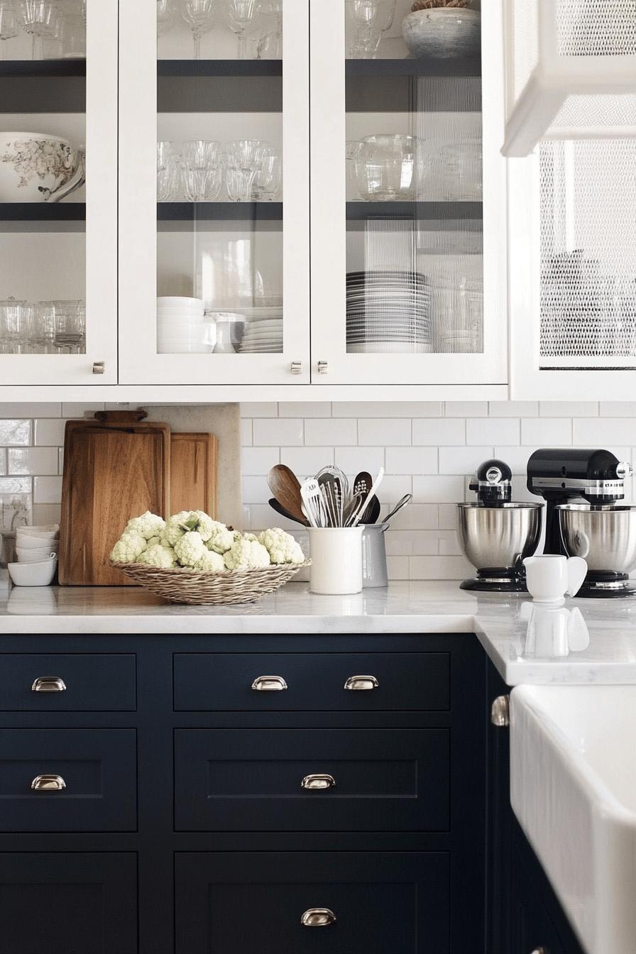 15(1)-H2 - 15 Two Tone Kitchen Cabinets With Glass Door Accents.jpg