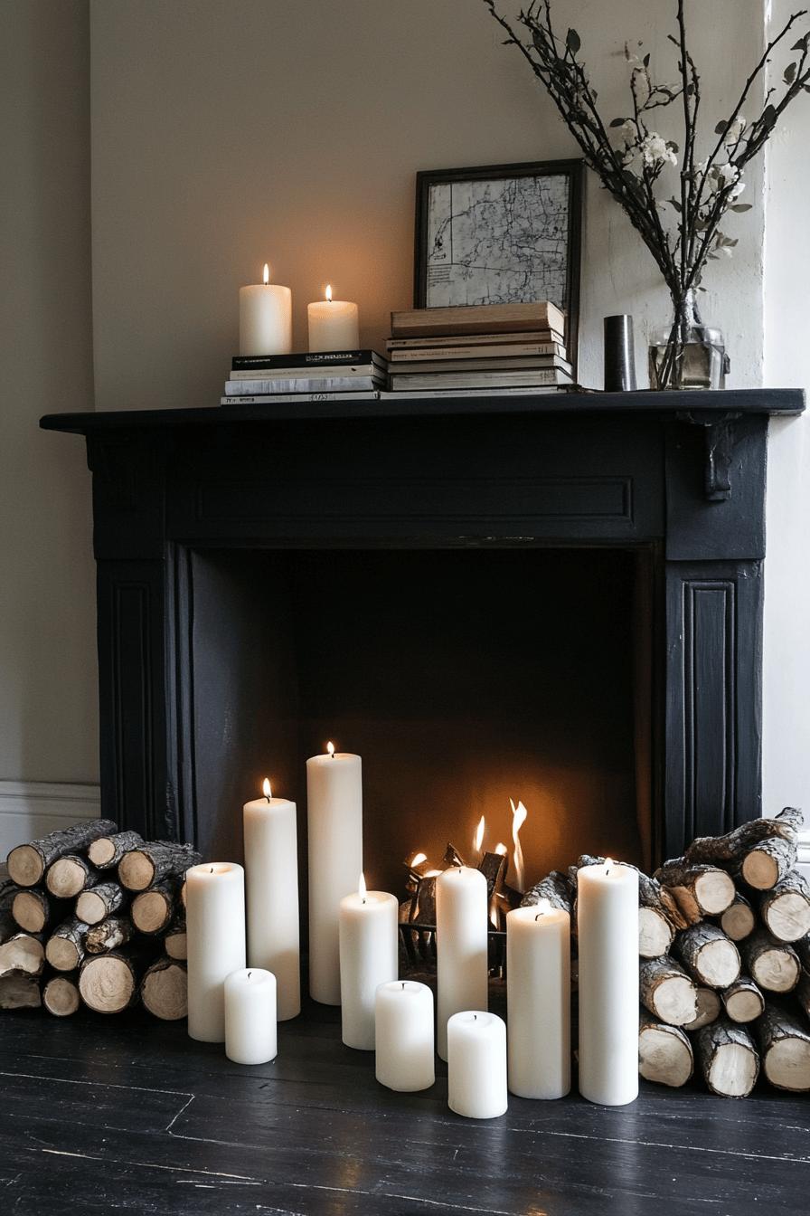 15(4)-H2 - 15 Fireplace Styling Ideas for Non-Working or Faux Fireplaces.jpg
