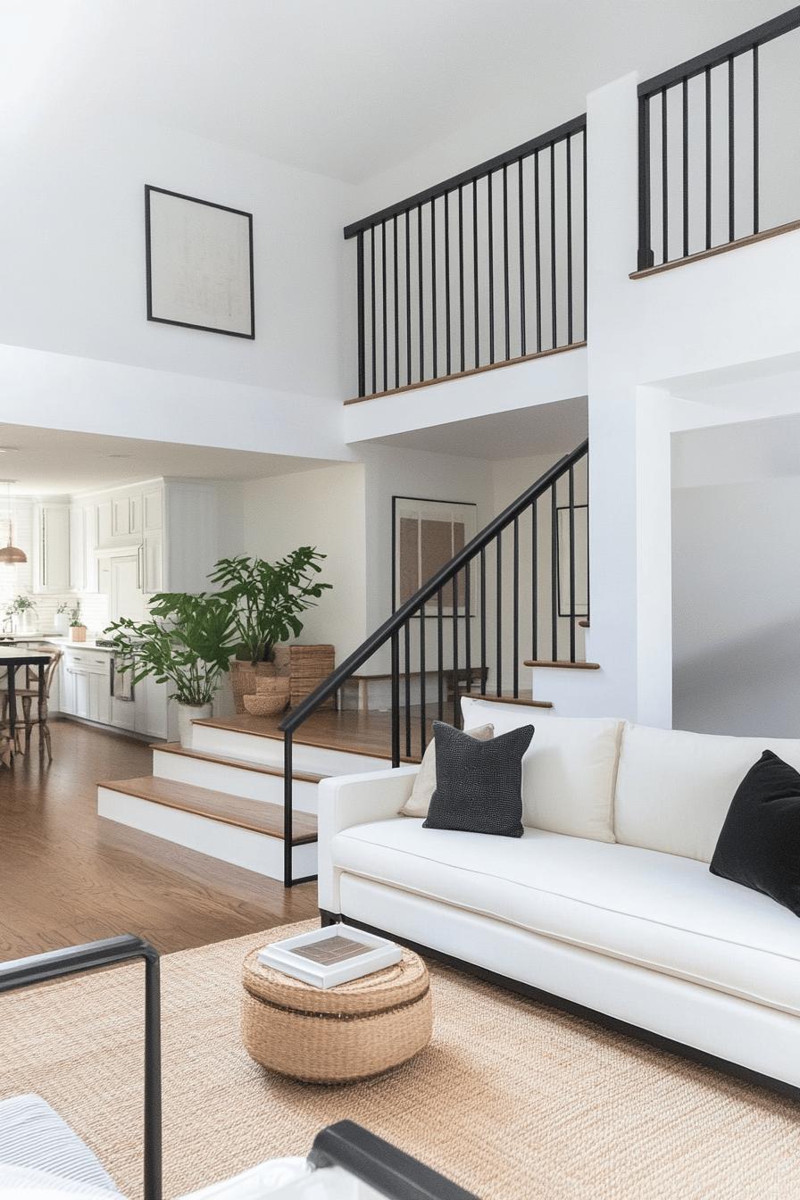 16(2)-H2 - 16 Before-and-After Inspirations Split Level Living Room Transformations.jpg