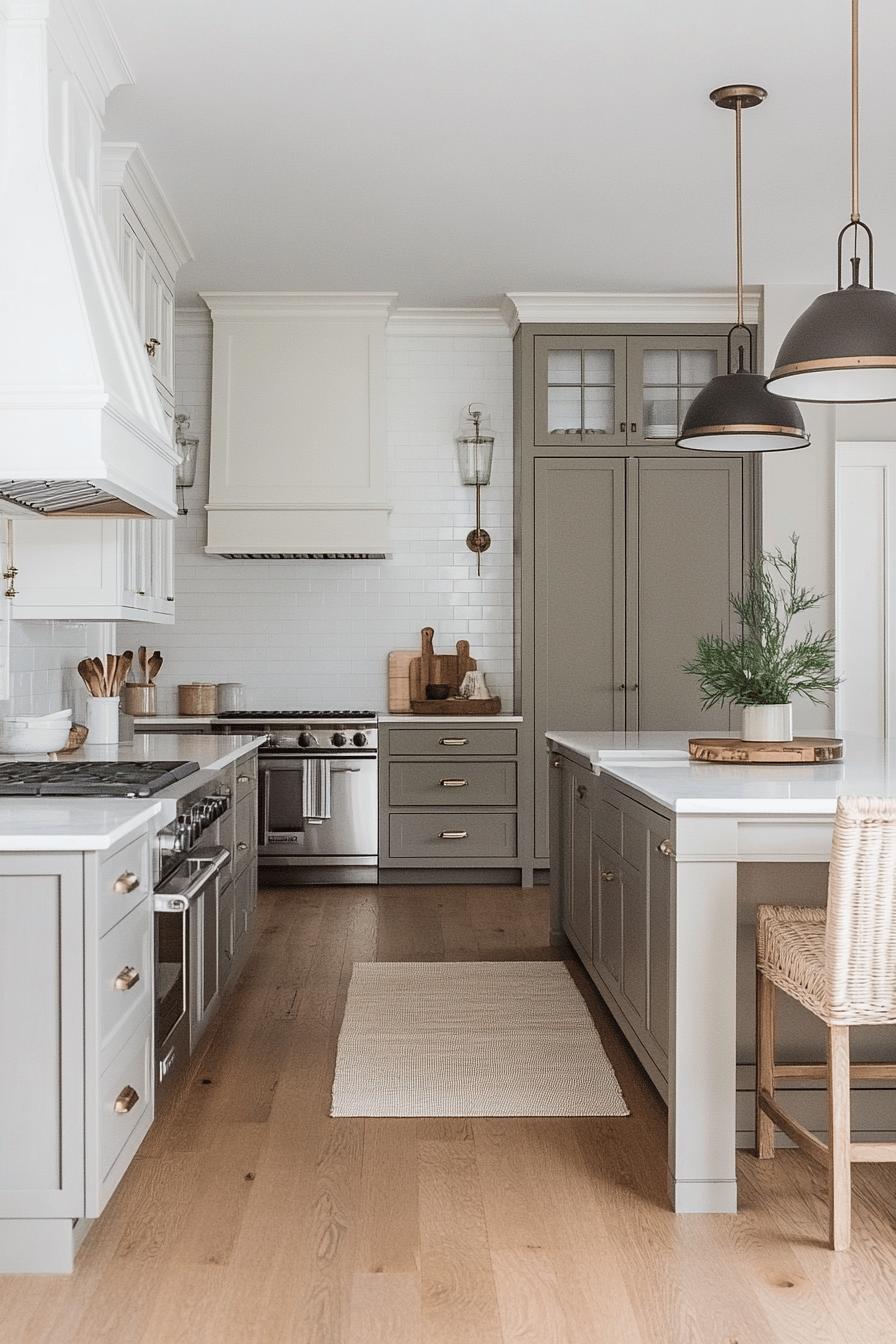 16(3)-H2 - 16 Two-Tone Warm Gray Kitchen Ideas for Visual Interest.jpg