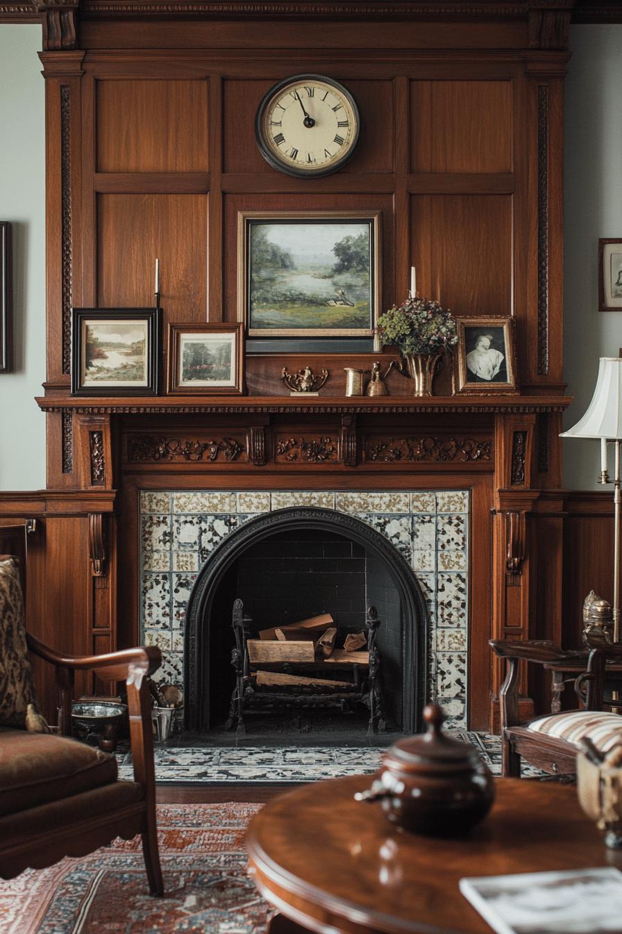 18(3)-H2 - 18 Vintage, Traditional, and Victorian Fireplace Styling Ideas.jpg