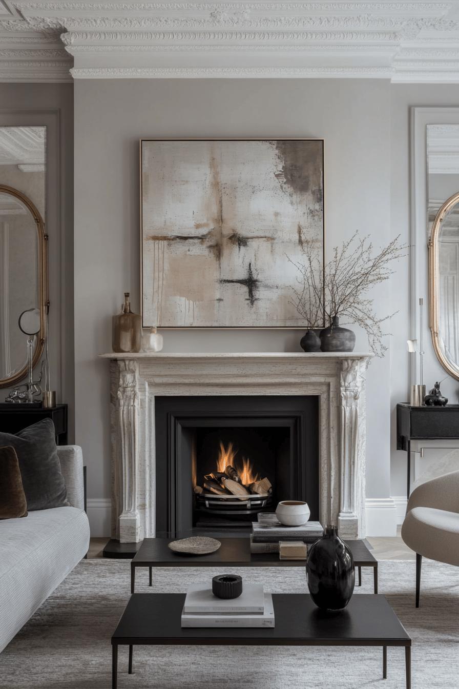 2(1)-H2 - 2 Classic Mantel Styling Ideas with Mirrors and Art.jpg
