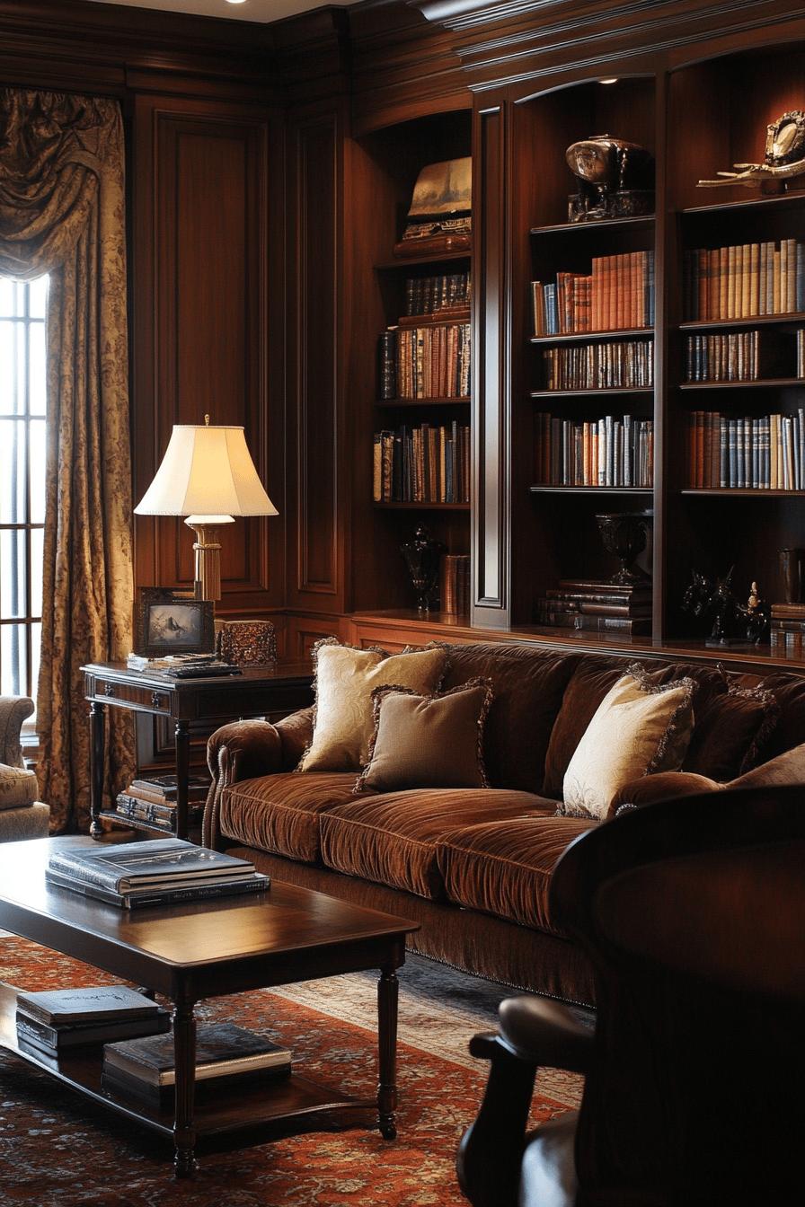 3(2)-H2 - 3 Traditional Living Room Ideas Wood Paneling Charm.jpg