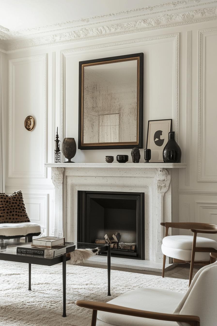 5(2)-H2 - 5 Mixing Modern and Vintage in Fireplace Styling Ideas.jpg