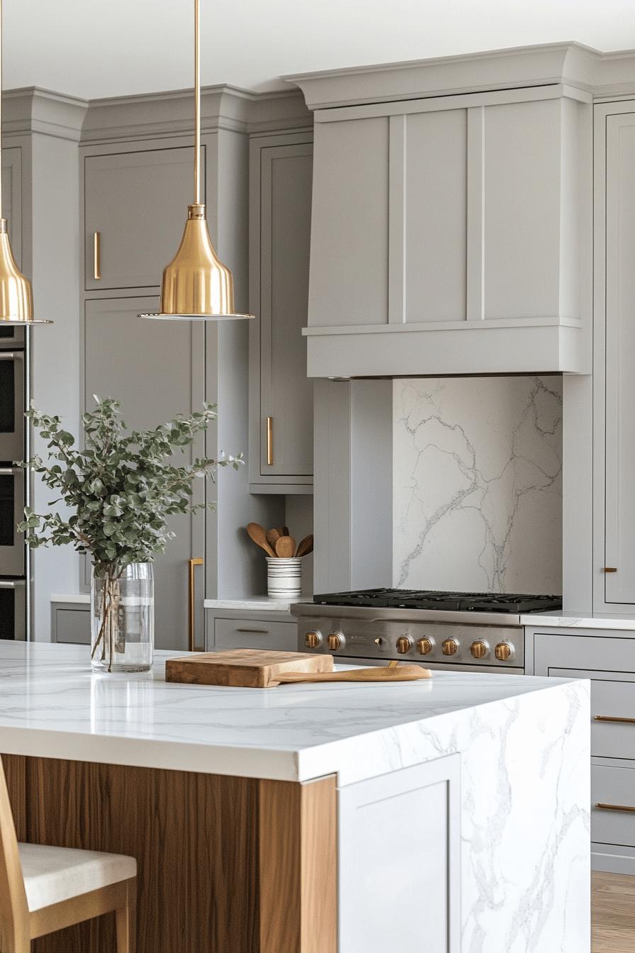 5(2)-H2 - 5 Warm Gray Kitchen Ideas Using Gold and Brass Hardware.jpg