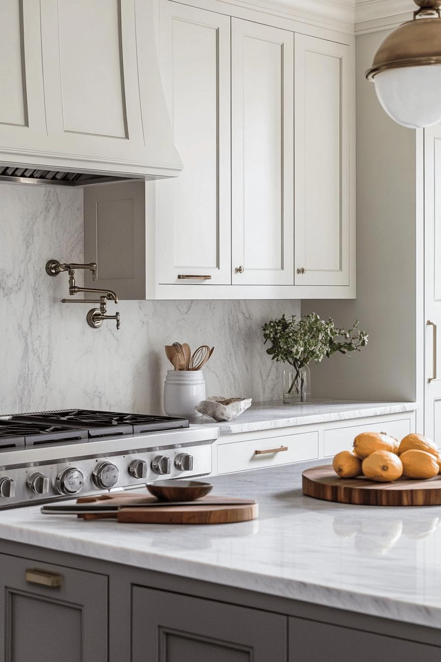 5(3)-H2 - 5 Gray and Cream Two Tone Kitchen Cabinet Ideas.jpg