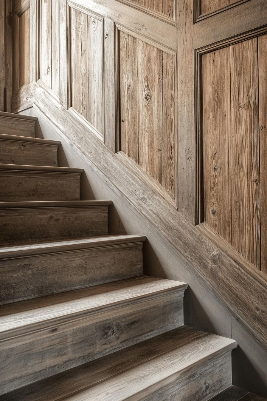 5(3)-H2 - 5 Wood Paneling and Textured Wall Accents for Staircase Decor.jpg