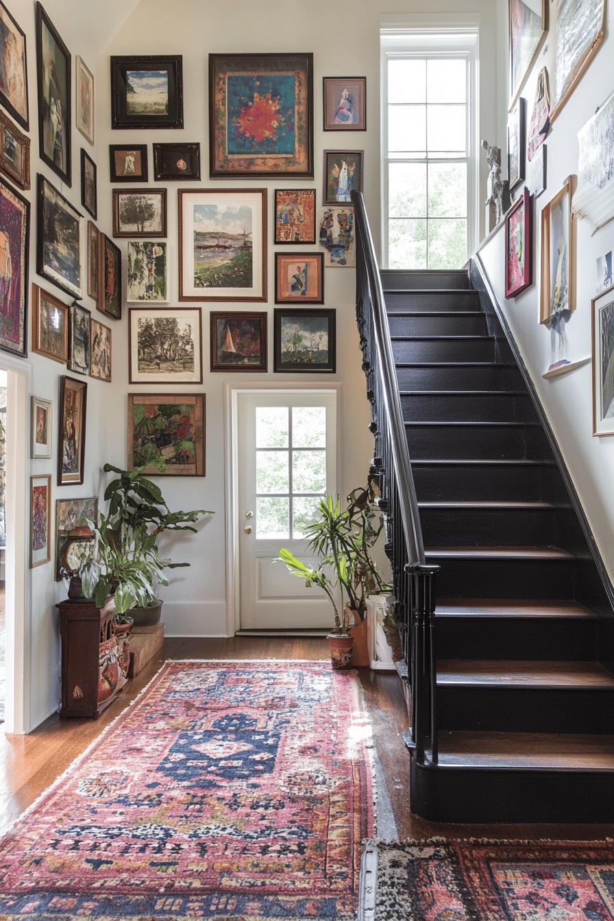 6(1)-H2 - 6 Creative DIY Staircase Wall Decor Projects.jpg