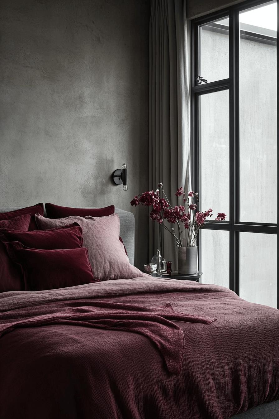 8(2)-H2 - 8 Burgundy and Gray Bedroom Design Inspiration.jpg