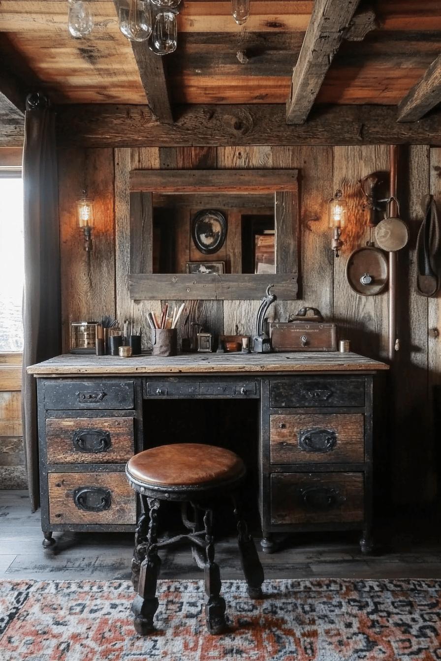 8(3)-H2 - 8 Farmhouse and Rustic Bedroom Vanity Inspiration.jpg