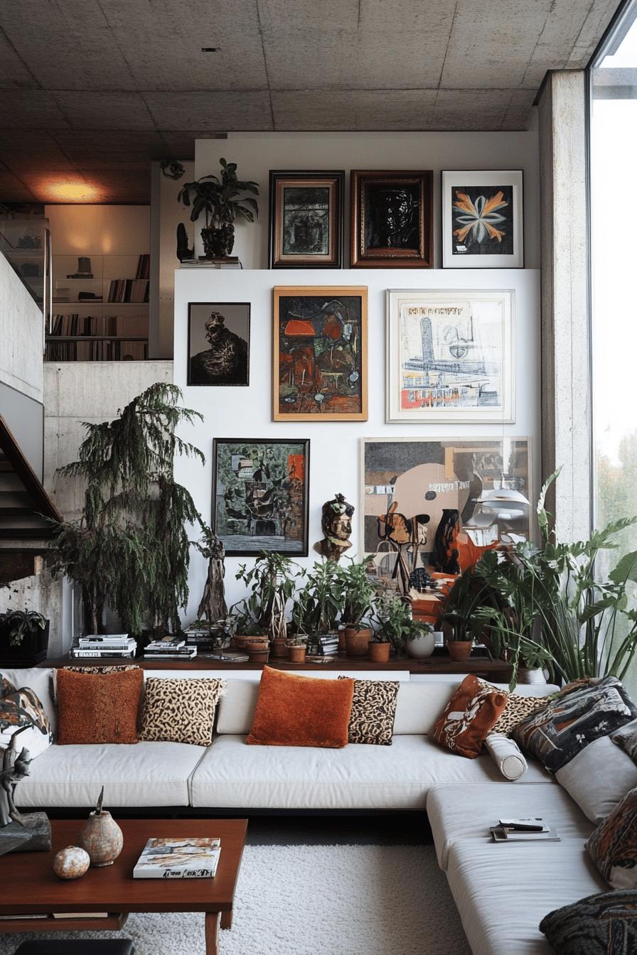 9(1)-H2 - 9 Coordinated Wall Art and Décor for Split Level Living Rooms.jpg