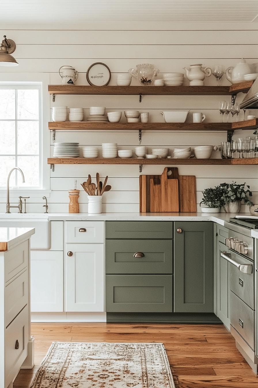 9(1)-H2 - 9 Farmhouse Two Tone Kitchen Cabinet Ideas.jpg