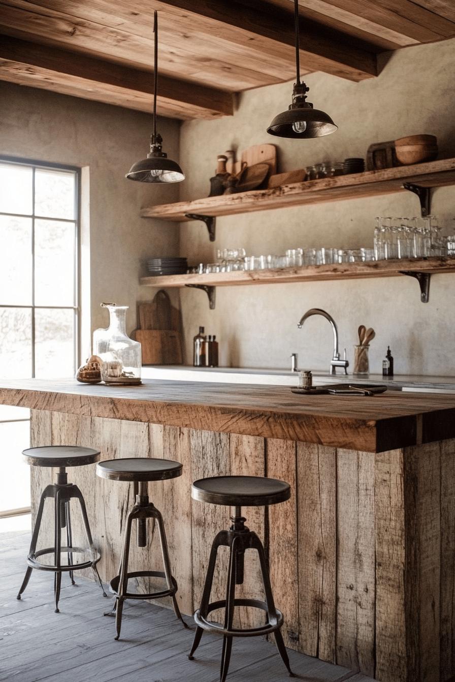 9(1)-H2 - 9 Wooden Breakfast Bar Ideas for Rustic Warmth.jpg