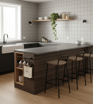 17 Ways to Style a Breakfast Bar for a Chic Kitchen