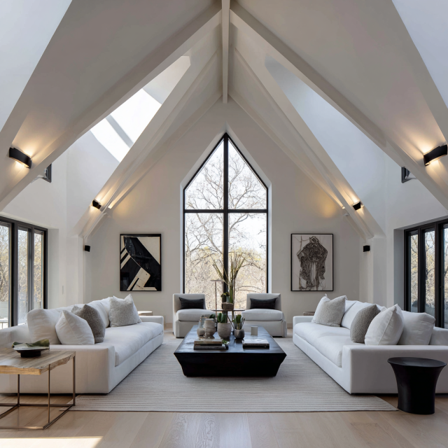 How to Make a Vaulted Ceiling Feel Cozy, Not Cavernous: 20 Stunning Ideas
