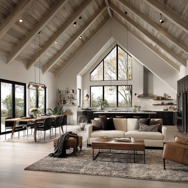 How to Make a Vaulted Ceiling Feel Cozy, Not Cavernous: 20 Stunning Ideas