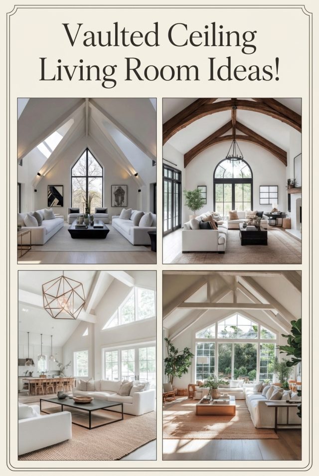 How to Make a Vaulted Ceiling Feel Cozy, Not Cavernous: 20 Stunning Ideas