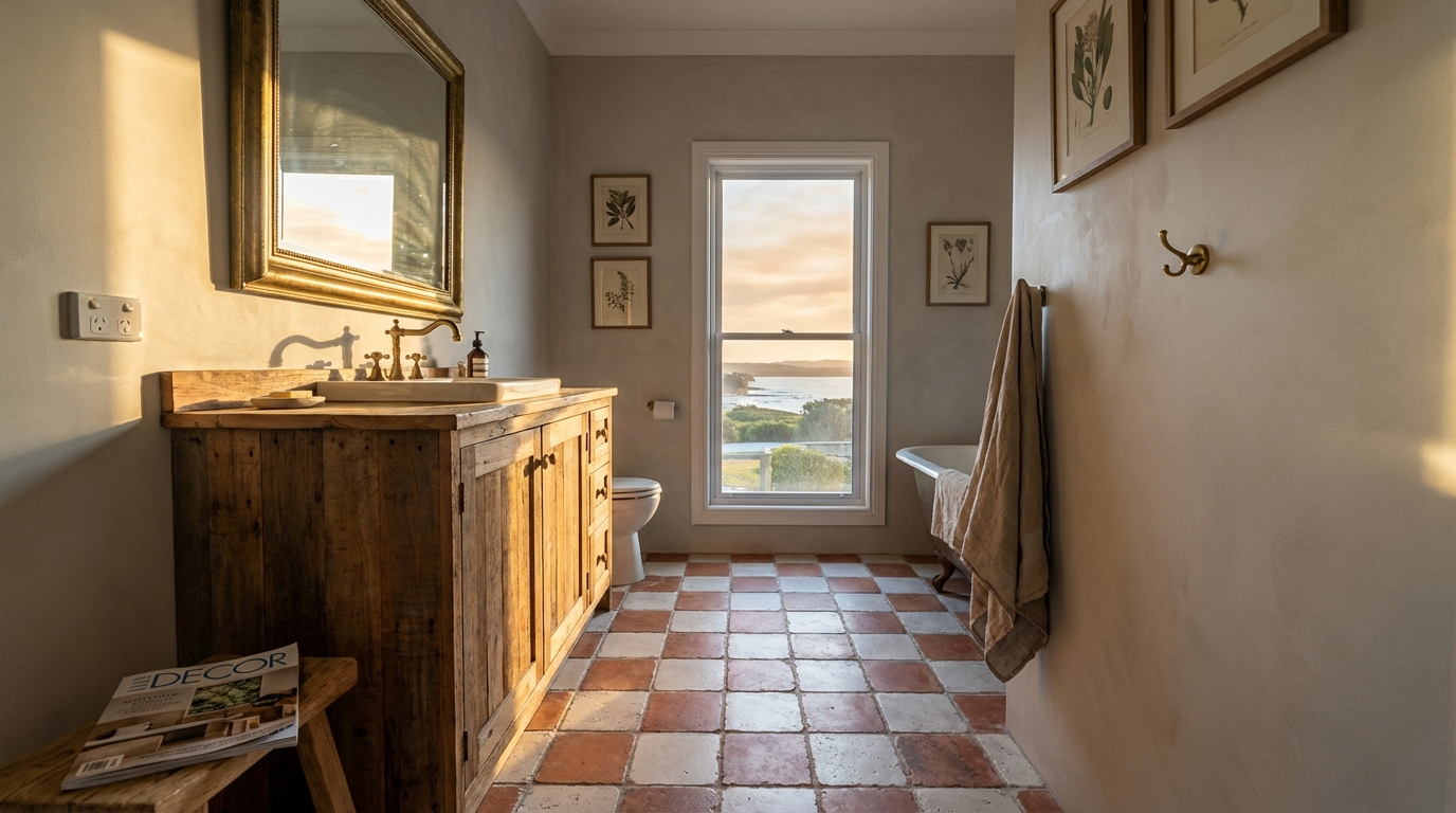 Image 5 for 18 checkerboard tile bathroom ideas you'll love